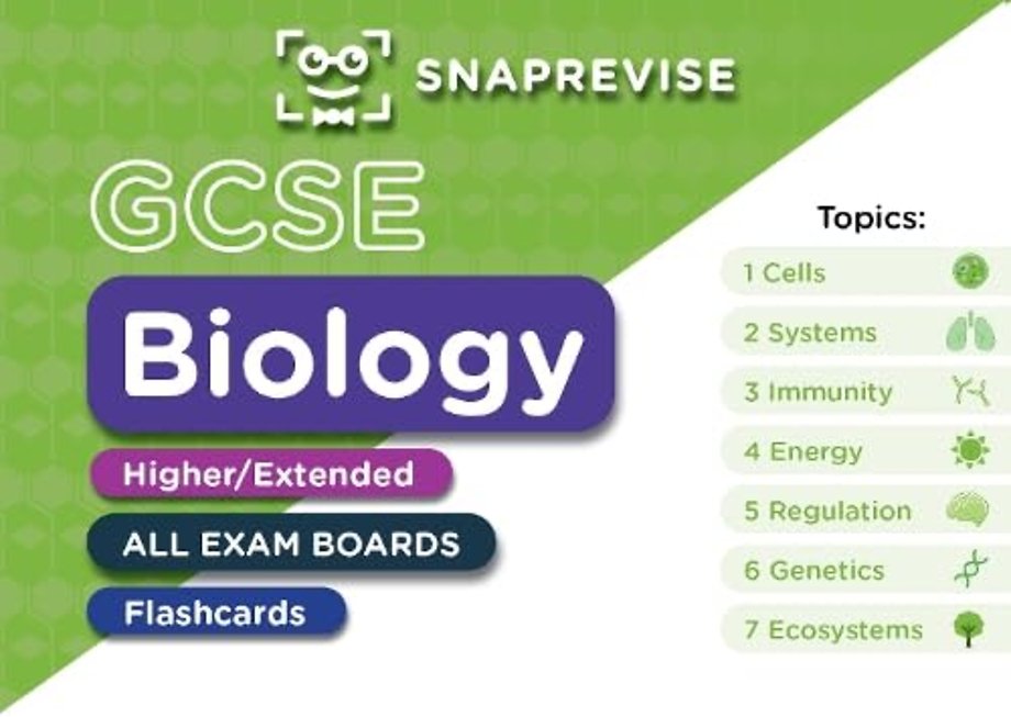 SnapRevise GCSE Biology Flashcards