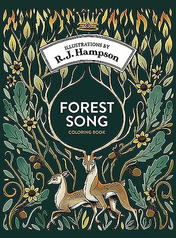 Forest Song Coloring Book