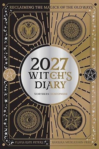 2027 Witch's Diary and Planner Calendar - Northern Hemisphere