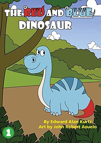 The Red And Blue Dinosaur