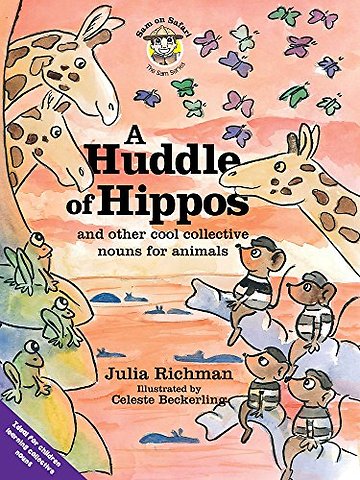 A huddle of hippos