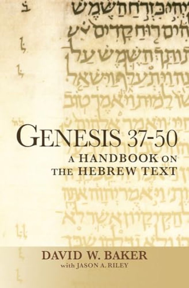 Genesis 37–50 – A Handbook on the Hebrew Text
