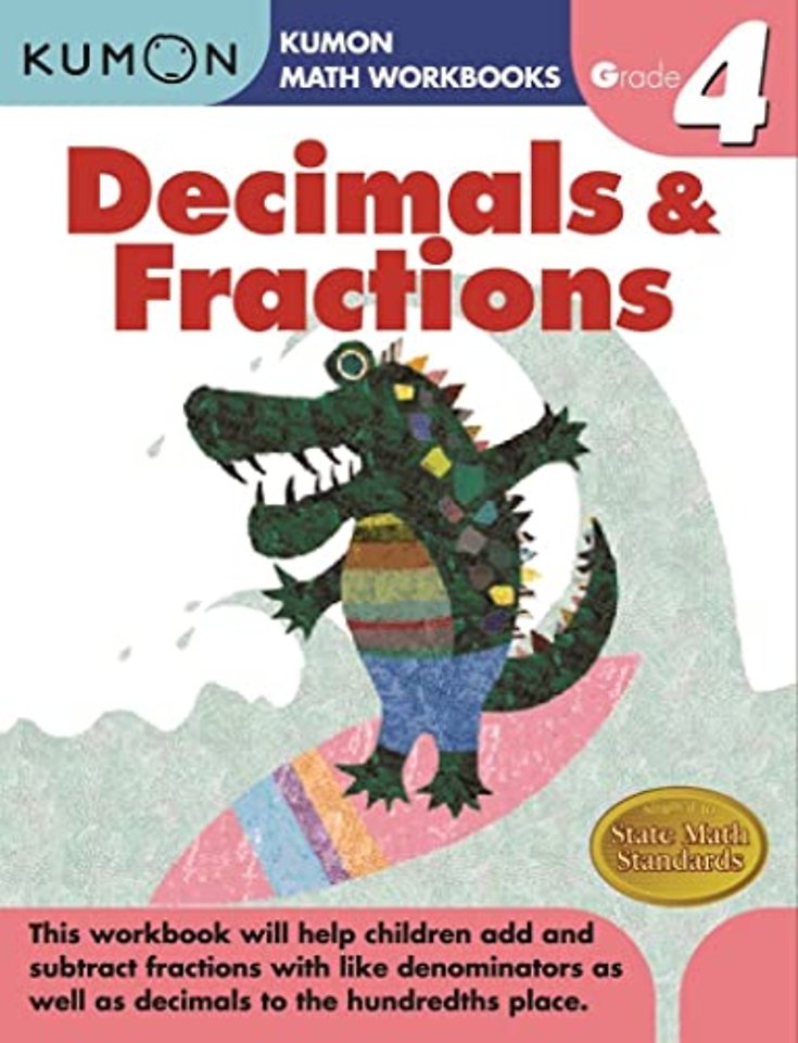Kumon Grade 4 Decimals & Fractions