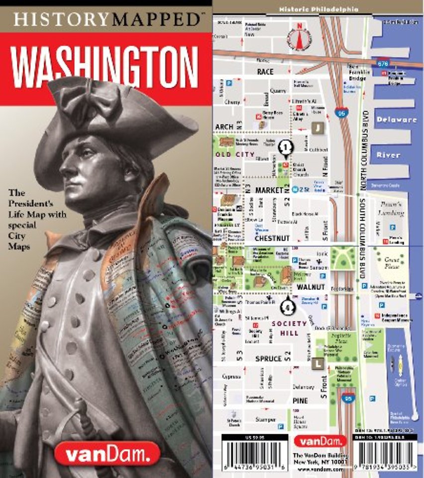 History Mapped Washington Map by Vandam