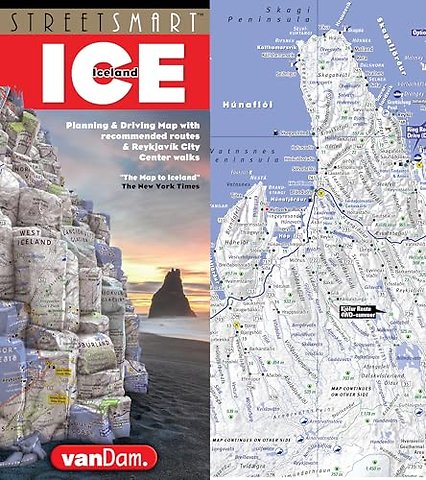 StreetSmart (R) Iceland Map by VanDam