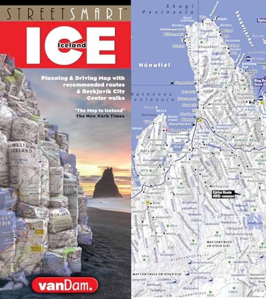 StreetSmart (R) Iceland Map by VanDam