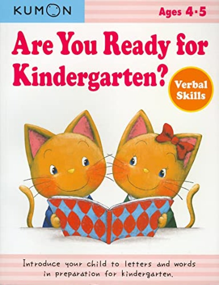 Kumon Are You Ready for Kindergarten Verbal Skills