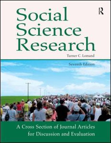 Social Science Research