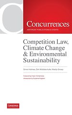Competition Law, climate change & environmental systainability