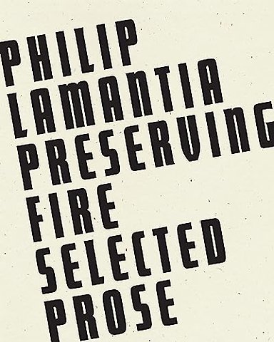 Preserving Fire