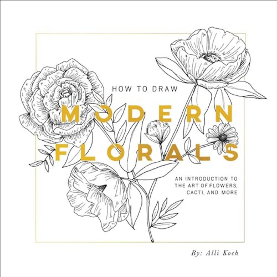 How To Draw Modern Florals