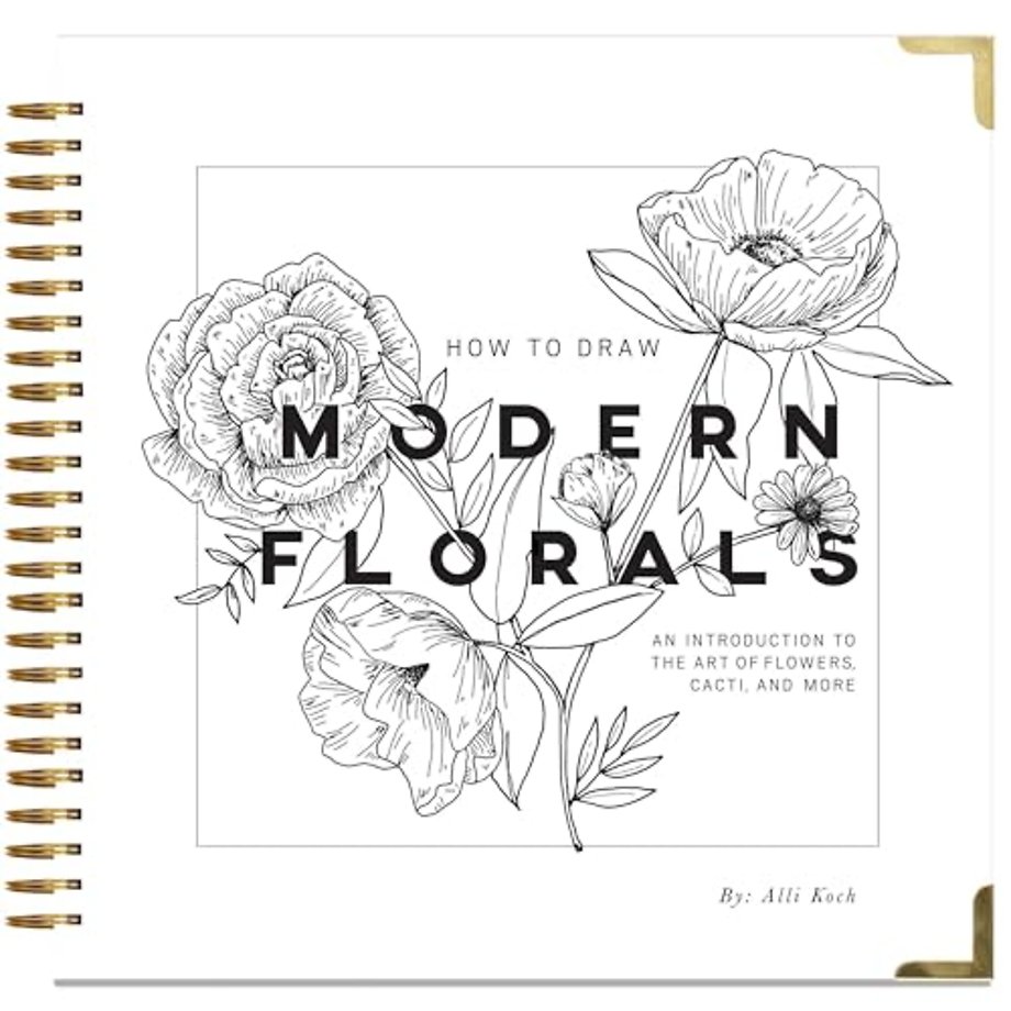 How To Draw Modern Florals