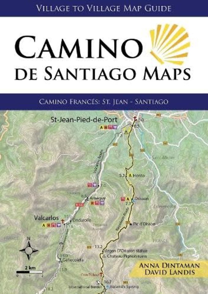 Camino De Santiago Maps (2nd)