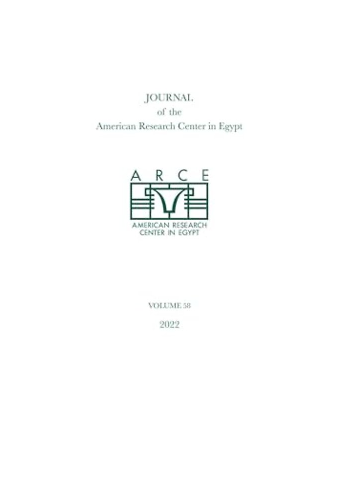 Journal of the American Research Center in Egypt, volume 58