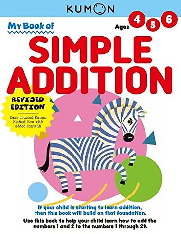 Kumon My Book of Simple Addition