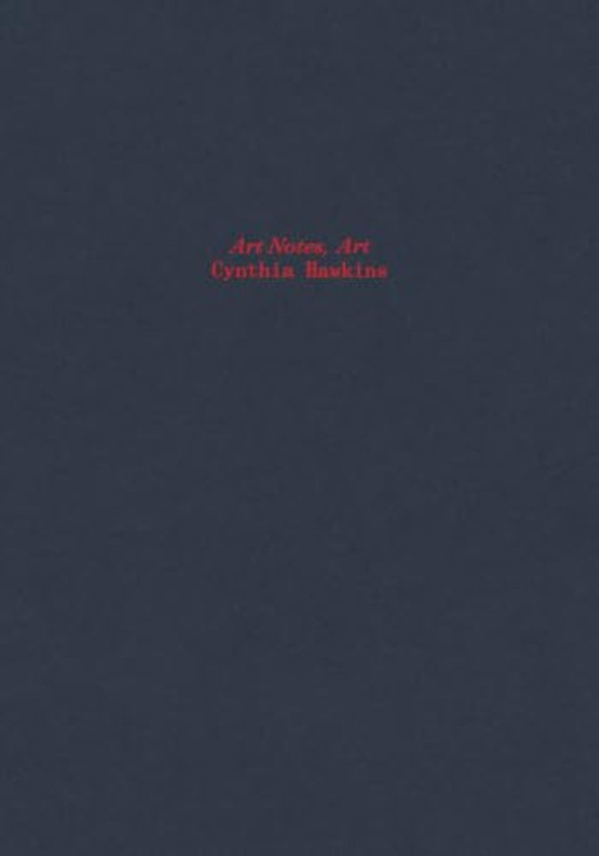 Cynthia Hawkins: Art Notes, Art