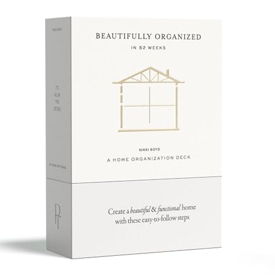 Beautifully Organized In 52 Weeks – A Home Organization Card Deck