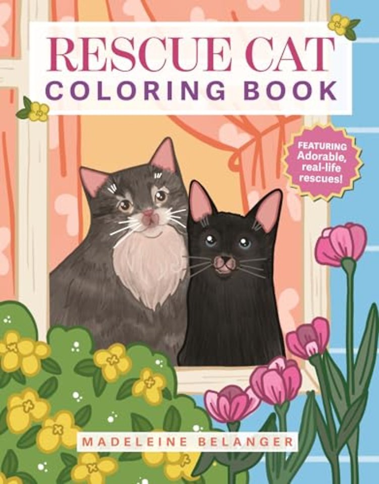 Rescue Cat Coloring Book