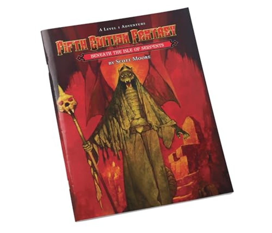 Fifth Edition Fantasy #28: Beneath the Isle of the Serpents