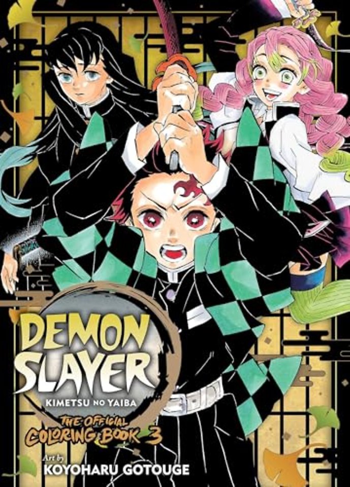Demon Slayer: Kimetsu no Yaiba: The Official Coloring Book 3