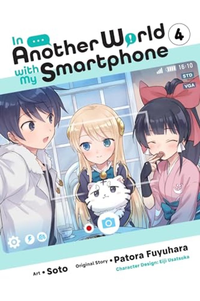 In Another World with My Smartphone, Vol. 4 (manga)
