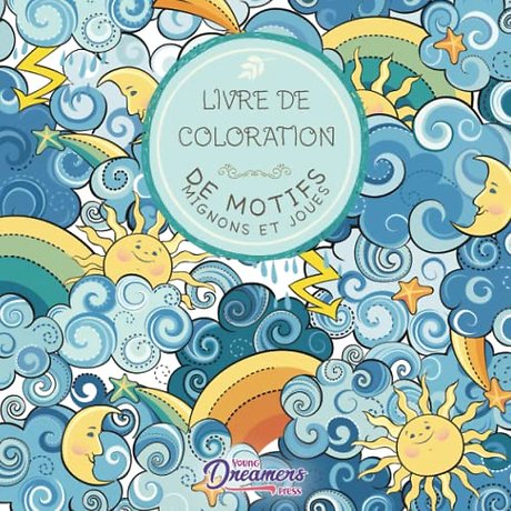 Livre de Coloration de motifs mignons et joues