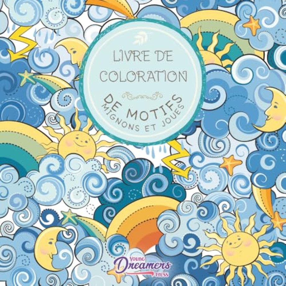 Livre de Coloration de motifs mignons et joues