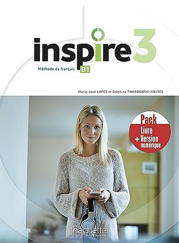 Inspire 3 - Pack Livre de l'eleve + Version numerique (B1)