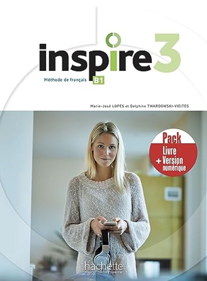 Inspire 3 - Pack Livre de l'eleve + Version numerique (B1)