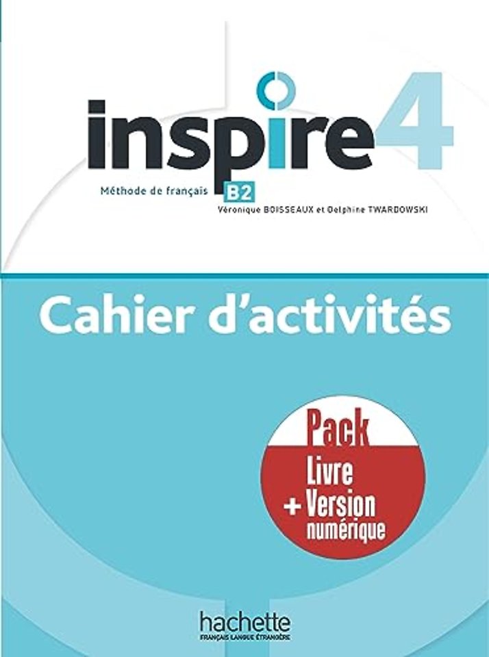 Inspire 4 - Pack Cahier d'activites + version numerique