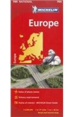 Europe - Michelin National Map 705