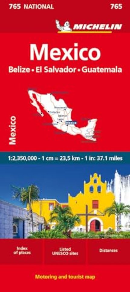 Mexico - Michelin National Map 765