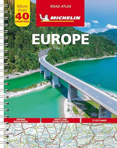 Europe - Tourist and Motoring Atlas (A4-Spiral)