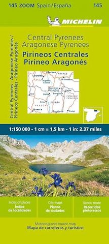 Pyrenees Central - Zoom Map 145