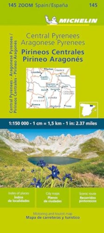 Pyrenees Central - Zoom Map 145