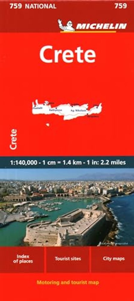 Crete - Michelin National Map 759