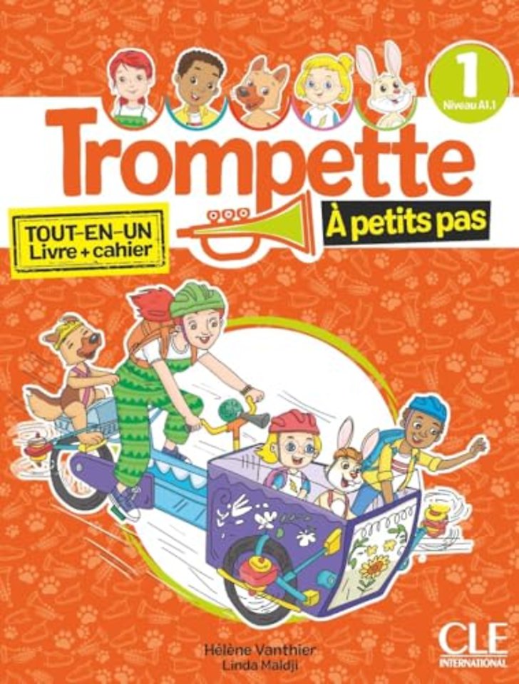 Trompette a petits pas 1: A1.1 - Livre de l'eleve + Cahier d'activites + audio online