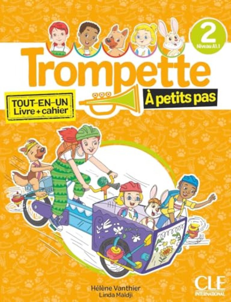 Trompette a petits pas 2: A1.1 - Livre de l'eleve + Cahier d'activites + audio download