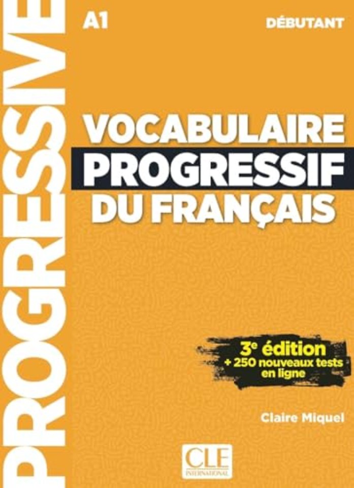 Vocabulaire progressif du francais - Niveau debutant (A1) - Livre + Audio telechargeable + Appli-web