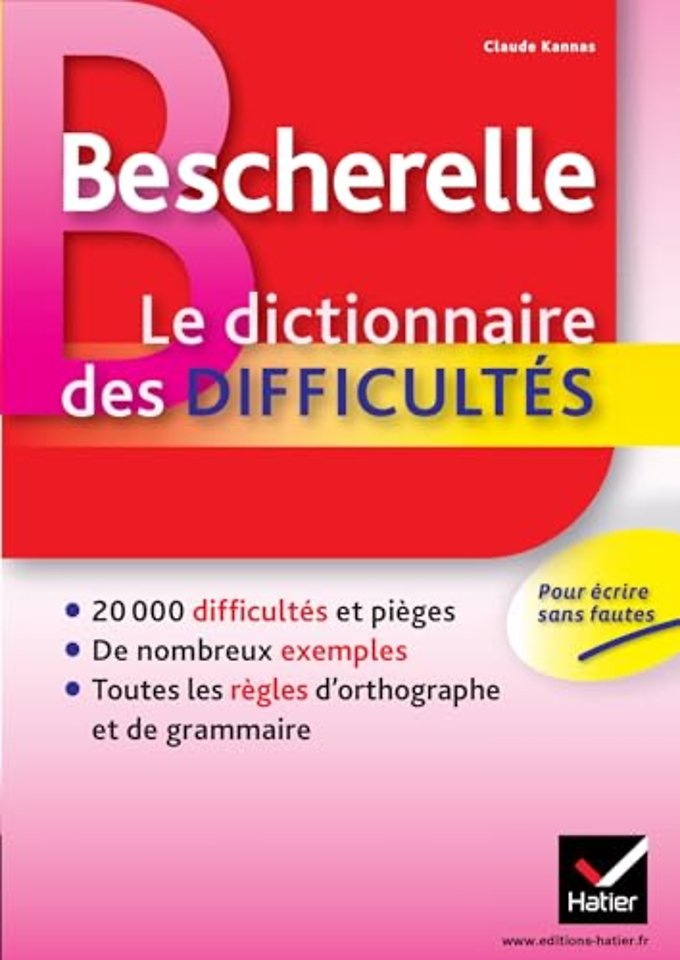 Bescherelle - Dictionnaire des difficultes orthographiques de la langue francaise