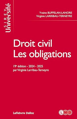 Droit civil - Les obligations 19ed