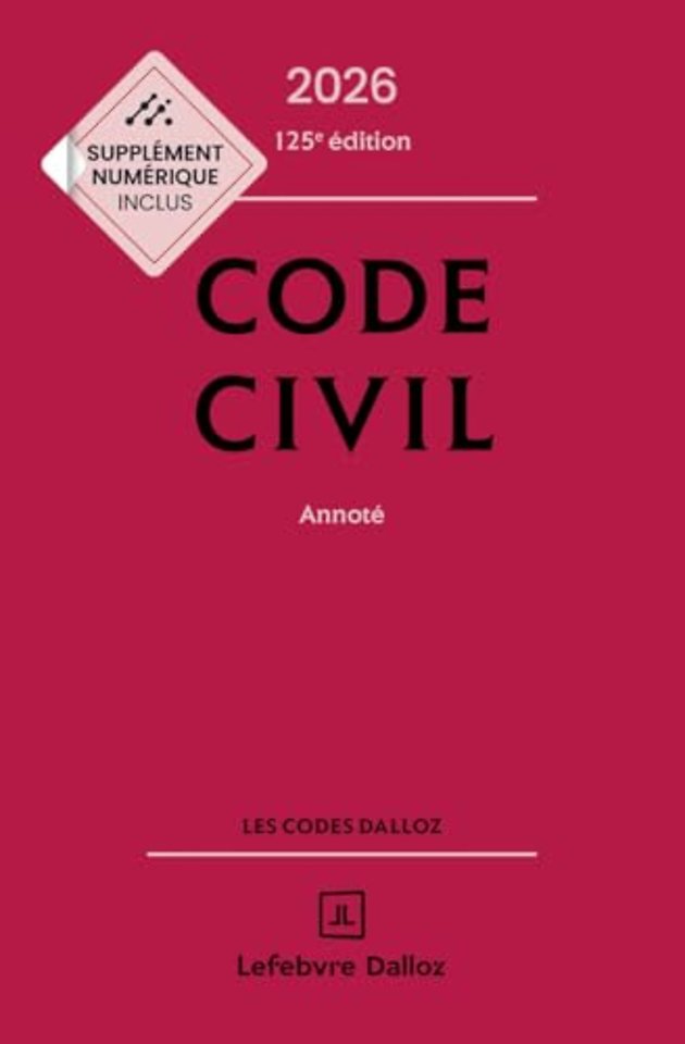 Code civil - Édition classique 2026 - Annoté