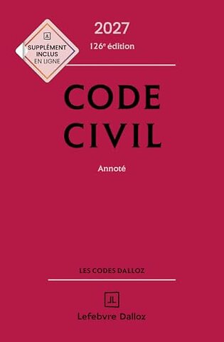 Code civil 2027, annoté