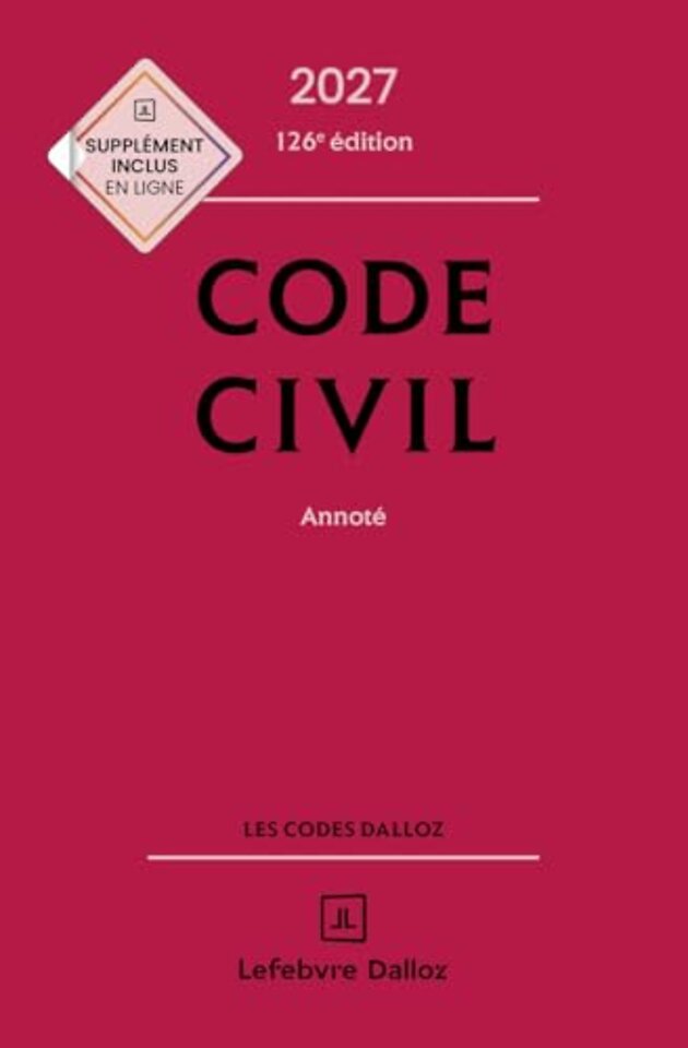 Code civil 2027, annoté
