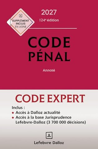 Code pénal 2027, annoté