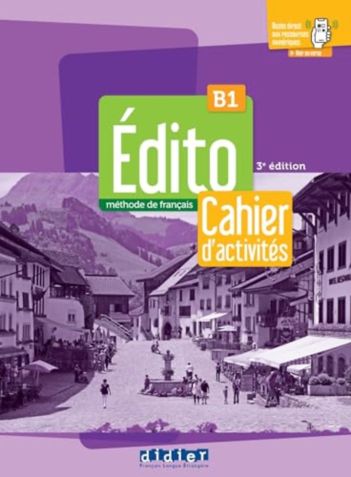 Edito B1 - Cahier d'activités