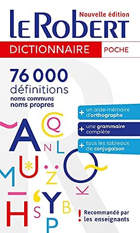 Dictionnaire Le Robert Poche