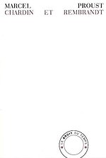 Chardin et rembrandt