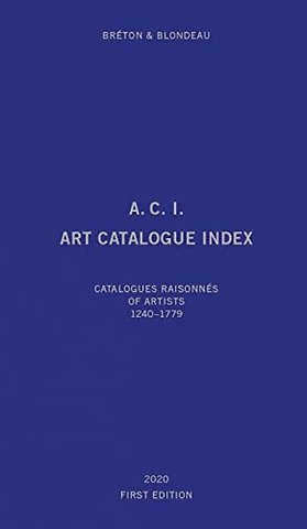 Art Catalogue Index