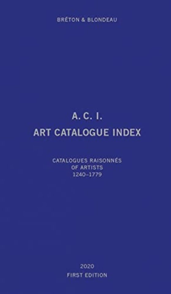 Art Catalogue Index